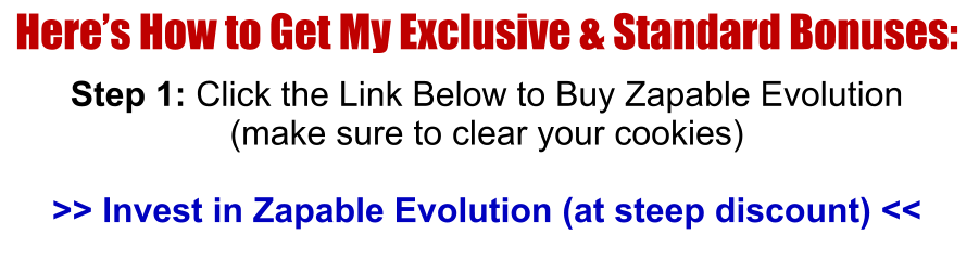 Zapable Evolution BuyNow